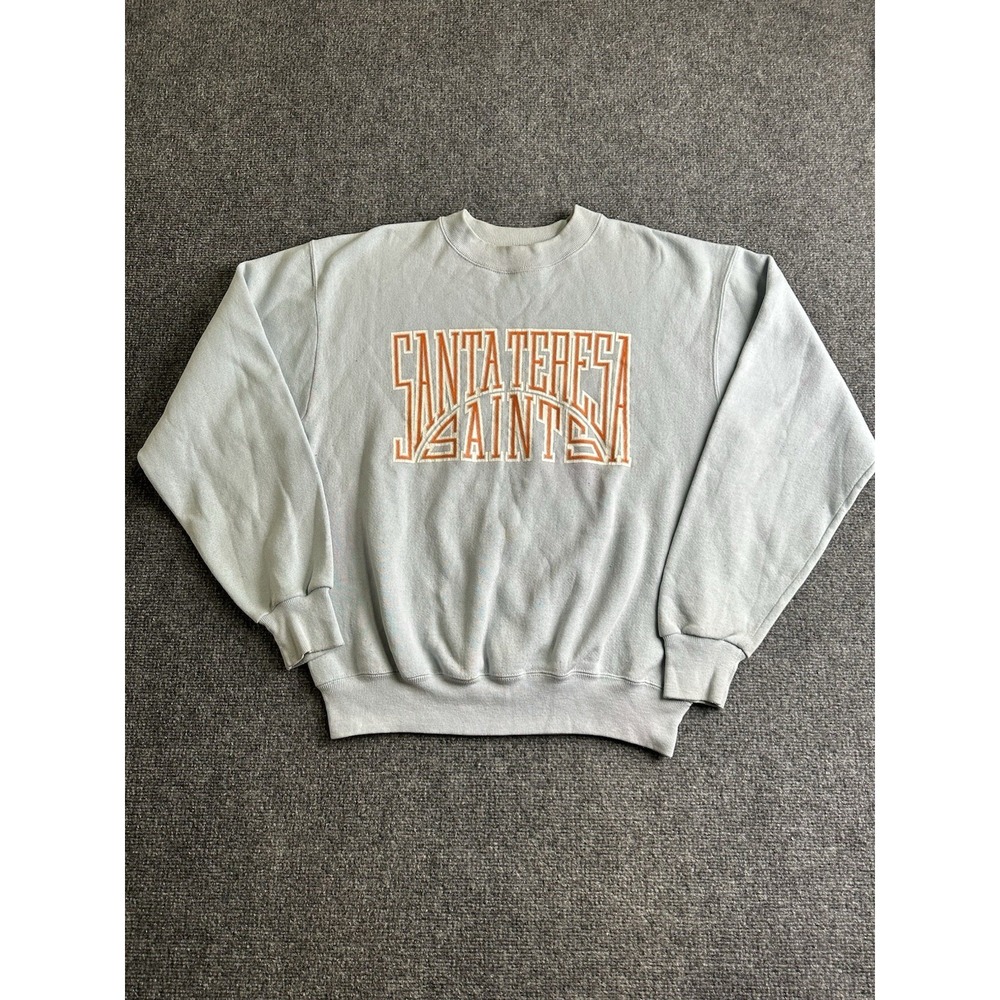 Mens Soffe Heavy Sweats Santa Teresa Saints Crewneck USA, Size XL